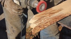 Вешалка в баню, из старых досок своими руками