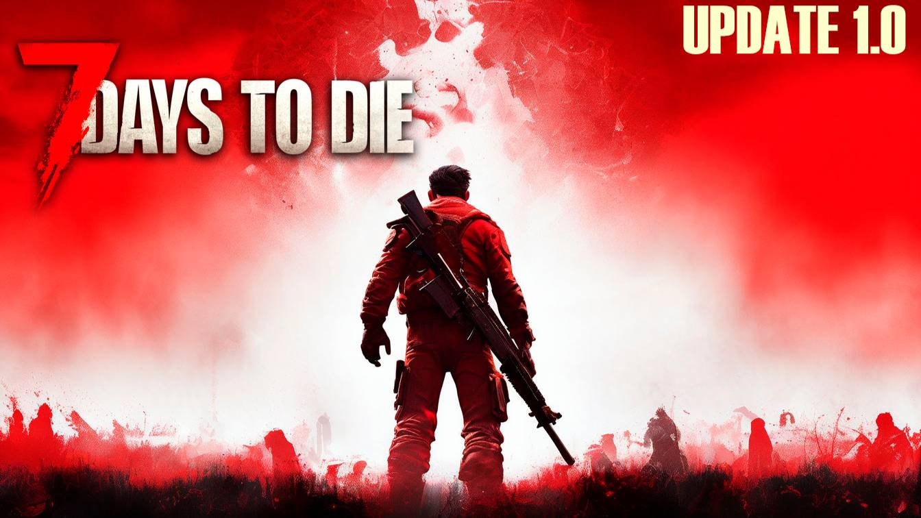 Как выглядит кровавая луна в 7 Days to Die // версия 1.0 смотреть онлайн