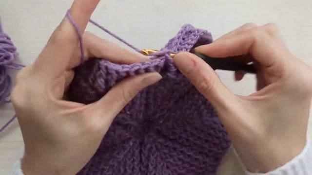 Crochet 3D Leaf Beret / Crochet Hat Tutorials