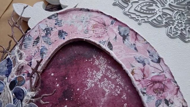 Овальная фоторамка / Обзор / Скрапбукинг / #dies_Fantasy смотреть онлайн