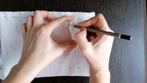 МК кукла интерьерная своими руками Интерьерная кукла из трикотажа Тело Переводим выкройку на ткань