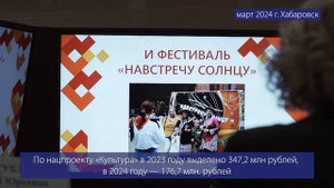 Торжественное заседание коллегии ко Дню работника культуры состоялось в Хабаровске