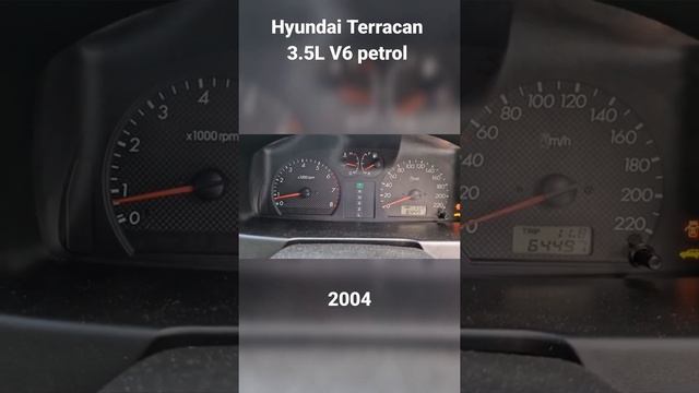 Starting Hyundai Terracan 3.5L V6 petrol 2004