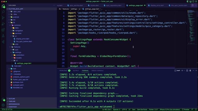 Part 01: How to build a quiz app using Flutter #flutter #tutorial