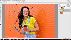 Эффект пиксельного распада в Adobe Photoshop. Творческая обработка изображений