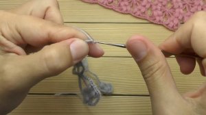 Простой УЗОР крючком КОСИЧКИ вязание мастер-класс СХЕМА вязания Easy to Crochet Tape Lace pattern