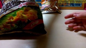 Пробуем сухарики