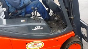Линда движение вилочный погрузчик LINDE H16T