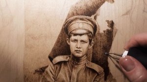 Ручное выжигание. Тонирование