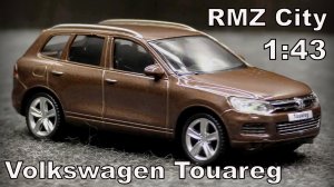 Volkswagen Touareg / Масштаб 1:43 / RMZ City / Масштабная модель автомобиля