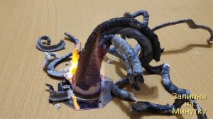 Фараонова Змея из глюконата кальция - Опыт