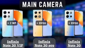 Infinix Note 30 VIP vs Infinix Note 30 Pro vs Note 30