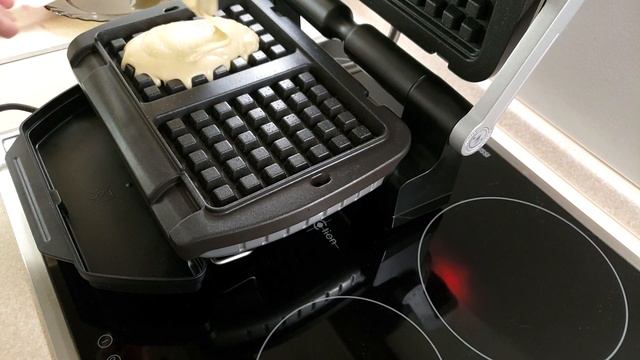 ВЕНСКИЕ ТВОРОЖНЫЕ ВАФЛИ для вафельницы рецепты Электрогриль Tefal optigrill GC716D12 #ВЛОГМАС #3