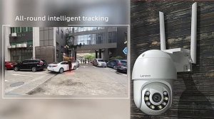 Lenovo 3MP 5MP PTZ WIFI IP Camera Audio CCTV Surveillance Outdoor 4X Digital Zoom