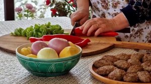 Фрикадельки с Овощами в Казане Азербайджанская Кухня Деревенская Кухня Рецепты бабушки