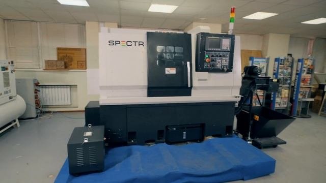 Токарный металлообрабатывающий центр SPECTR серии TC-M - видео презентация оборудования