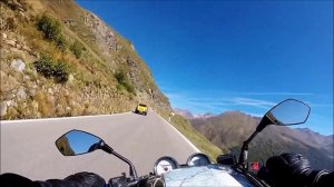 Kawasaki Zr7 "vs" Suzuki GSR 750 || ITaly Timmelsjoch Up | Passo del Rombo