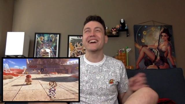 Super Mario Odyssey Trailer Reaction (E3 2017) - RogersBase Reacts смотреть онлайн