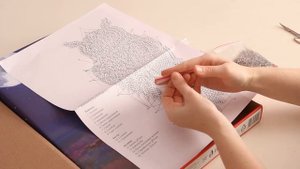 Набор для творчества - мозаика из пайеток на холсте "Сова", компания "Волшебная мастерская"