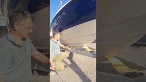 Кильгард на пластиковую лодку