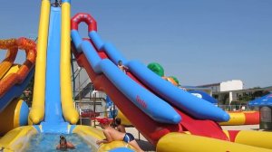 Водные горки вектор