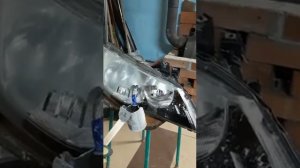 Химическое восстановление прозрачности фары хонда цивик 4д