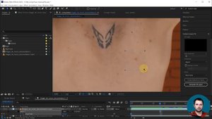 7.3. Клинап. Удалить объект на видео в After Effects cleanup