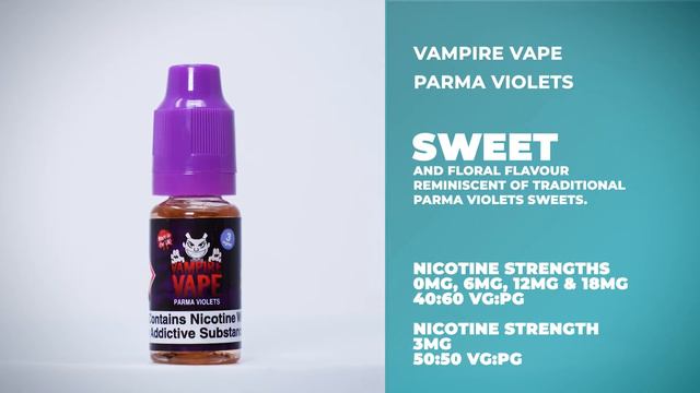 Parma Violets - Vampire Vape - Kix Vaping Liquids смотреть онлайн