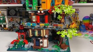 Ninjago City Garden ОБЗОР 71741 (Часть 9) Лего / Lego