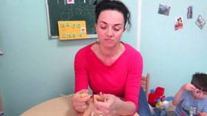 Занятие с ПСИХОЛОГОМ // Развивающие ИГРУШКИ своими руками //Аутизм // Умственная отсталость / Autis