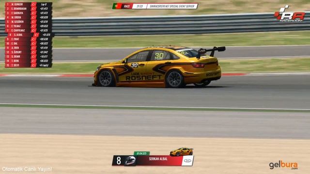 RaceRoom | Lada Vesta Special Event @Portimao смотреть онлайн