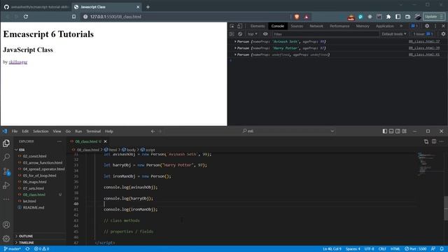 ECMAScript Tutorial - Class in JavaScript? ES6 Series
