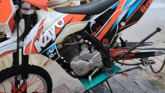 СМАЗКА И РЕМОНТ С ТЮНИНГОМ ЭНДУРО ЧУТЬ НЕ УГРОБИЛ ЗАДНИЕ КОЛЕСО/kayo k1 mx 250 172 fmm 2023 смотреть онлайн