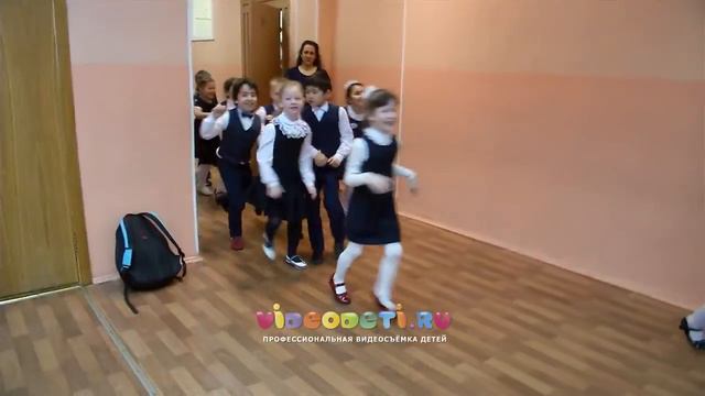 Видеосъемка в школе у первоклассников. Интервью, Зантия