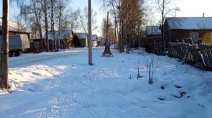 Самодельный Снегоход палочник