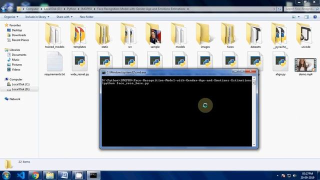 Face Recognition with Age, Gender, Ethnicity | Python Final Year Project 2023.