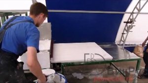 СНШ 1000 - изготовление декоративных фасадов из пенопласта