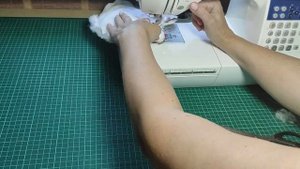 Варежка прихватка в стиле пэчворк. Варежка на кухню своими руками