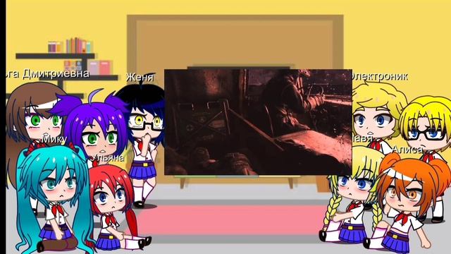 Реакция персонажей бесконечного лета на вселенную Метро смотреть онлайн