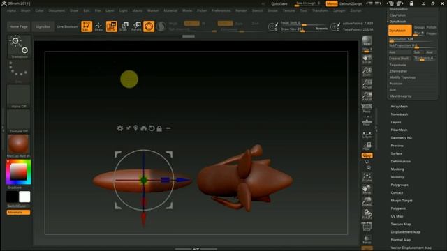 Zbrush 2019 как сделать модель ЛИС