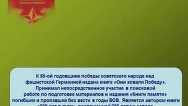 Презентация «Почетные граждане города Александровска» смотреть онлайн