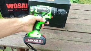 Аккумуляторная ударная дрель WOSAI WS-2020