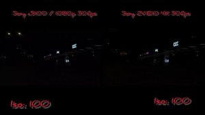 High ISO Noise Comparison Sony ZV-E10 vs a5100