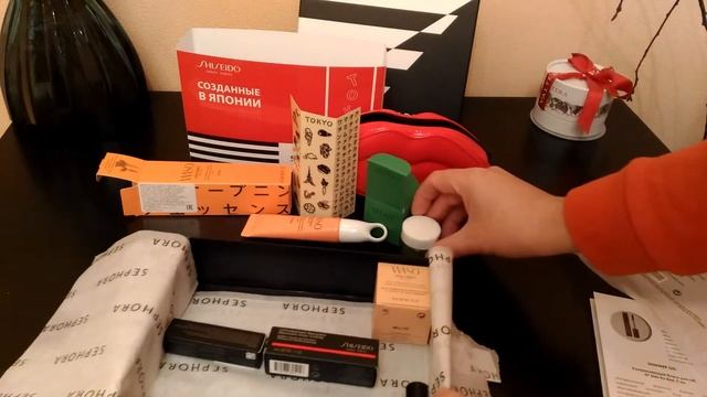 Покупки: SEPHORA BOX №39 SHISEIDO MONO BOX обзор содержимого смотреть онлайн