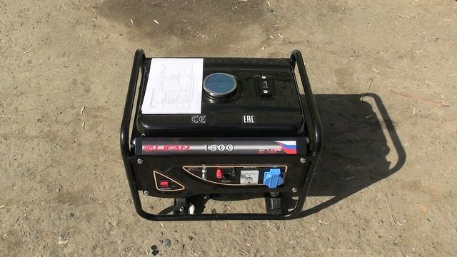 Генератор бензиновый LIFAN 1 GF-3 (1500). Обзор.