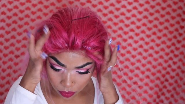 PINK HAIR ? Motown Tress Premium mix lace wig | HBL.MYLA смотреть онлайн
