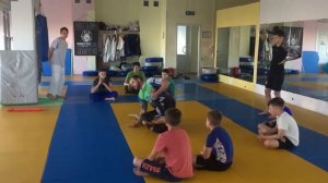 Детская тренировка бразильское джиу-джитсу Gracie BarraSevastopol 30052018