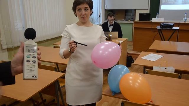 Акустический эксперимент в лицее 1502 при МЭИ. Эффект шумопоглощения смотреть онлайн