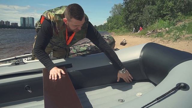 Обзор лодки на воде River Boats RB-330 (НДНД) RB-350 (НДНД) RB-370 (НДНД) смотреть онлайн