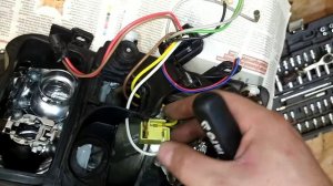 Vw Bora установка корректора фар. Часть 4.